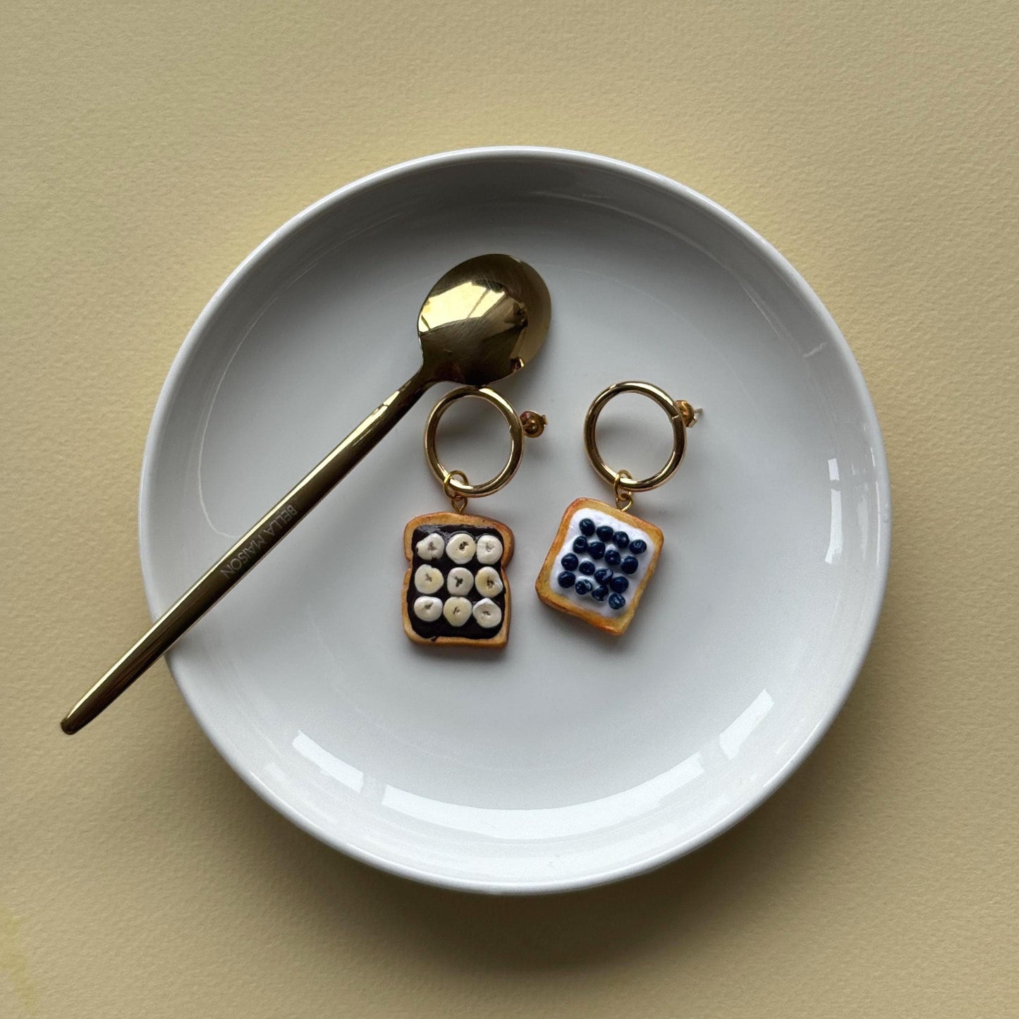 Breakfast Toast Earrings