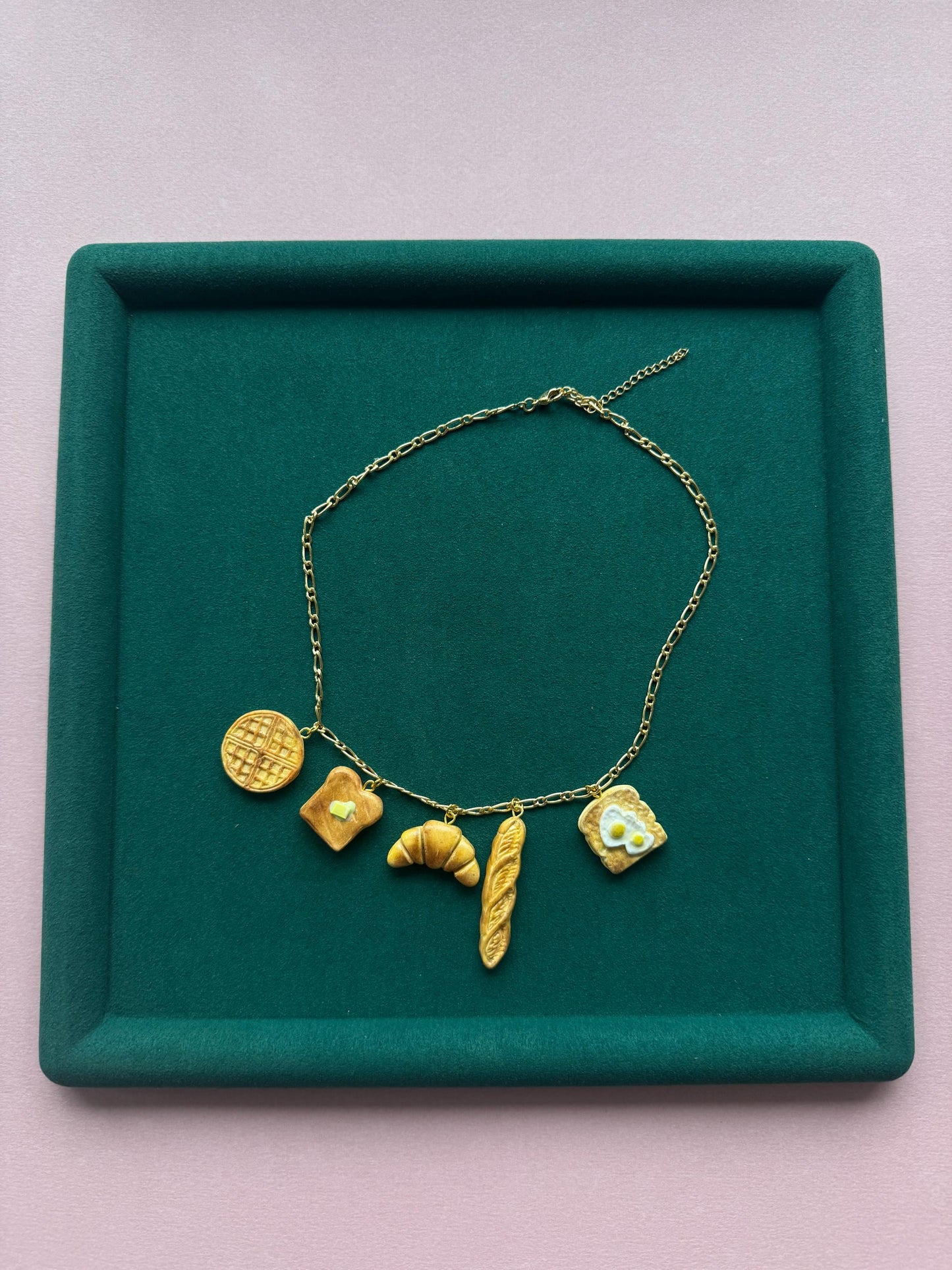 Breakfast Charm Necklace