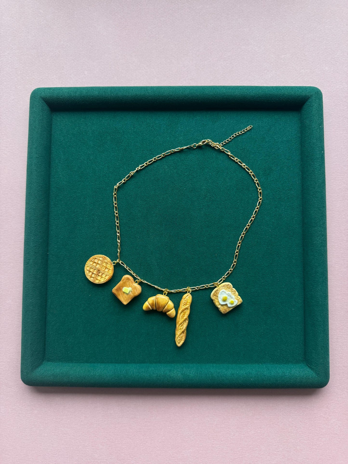 Breakfast Charm Necklace