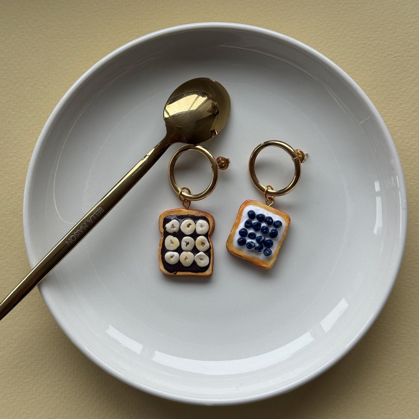 Breakfast Toast Earrings