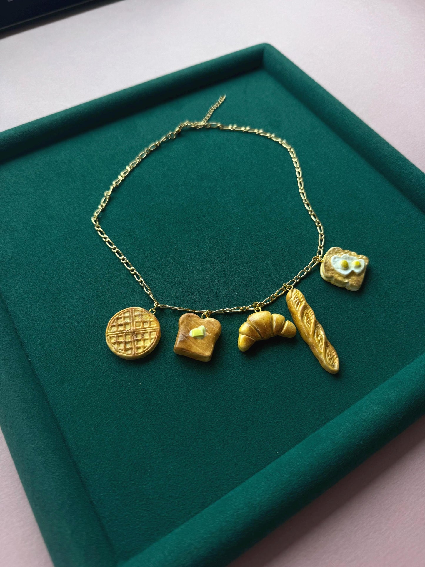 Breakfast Charm Necklace