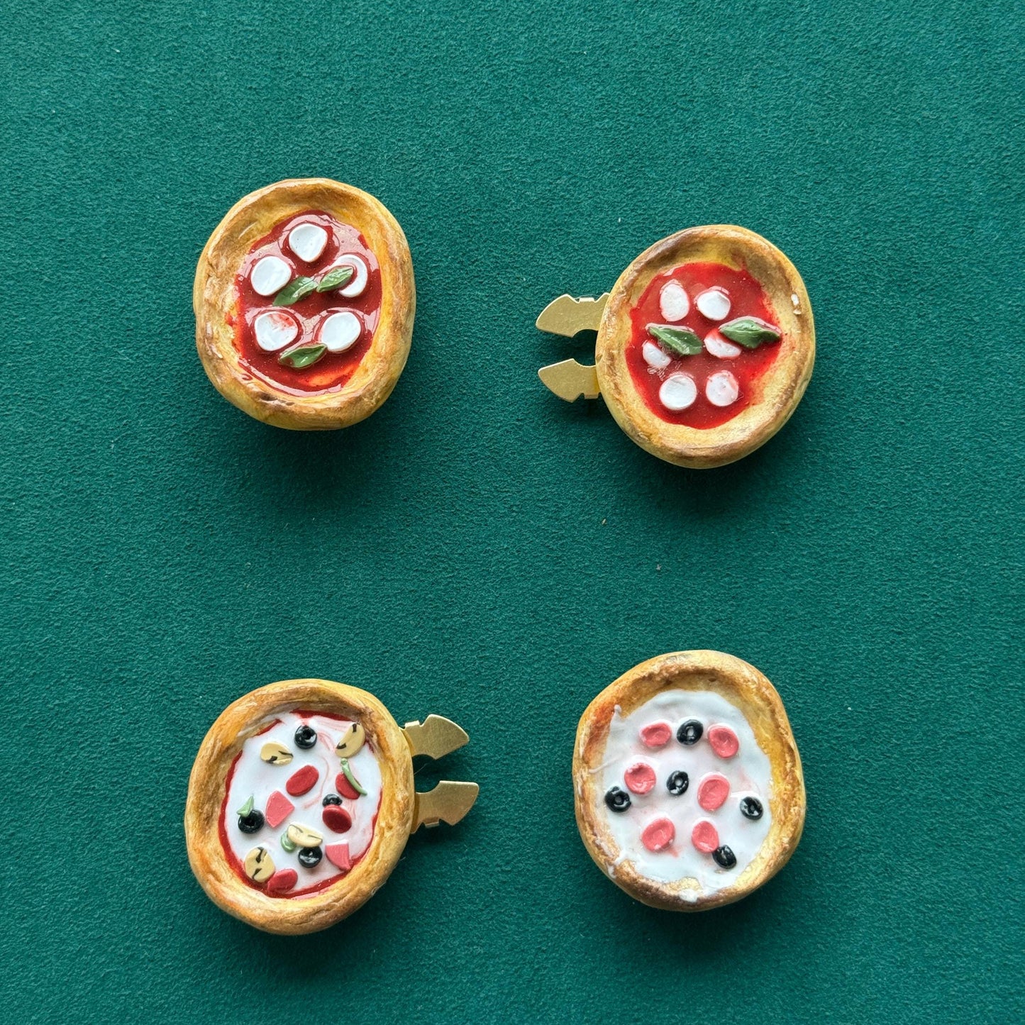 Pizza Button Covers
