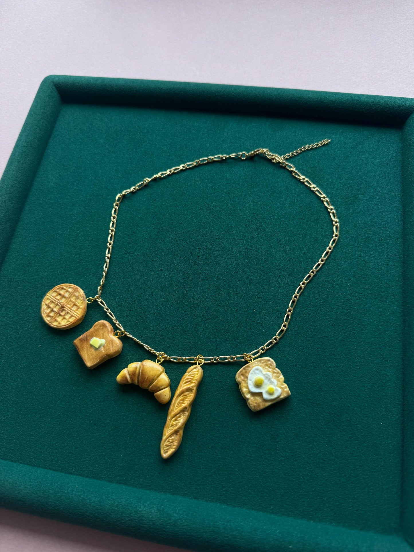 Breakfast Charm Necklace