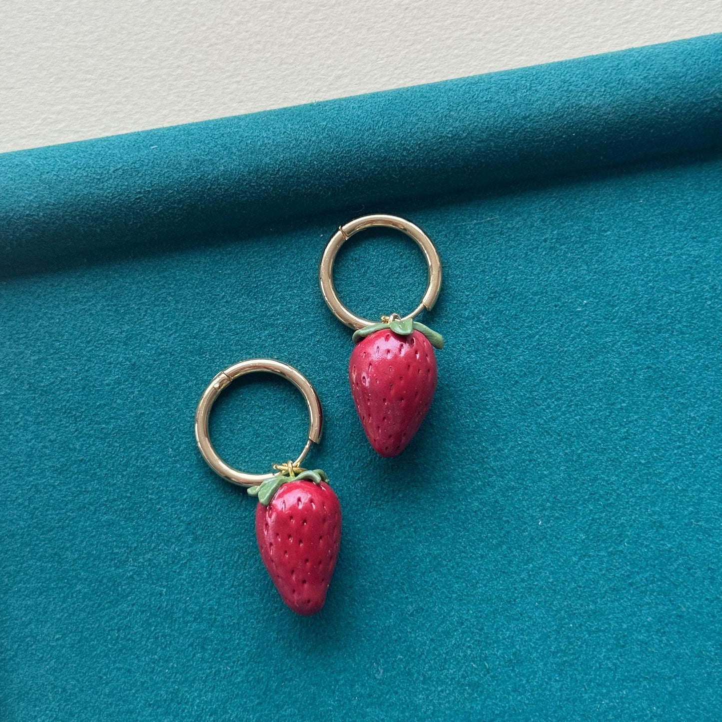 Strawberry Charm Earrings
