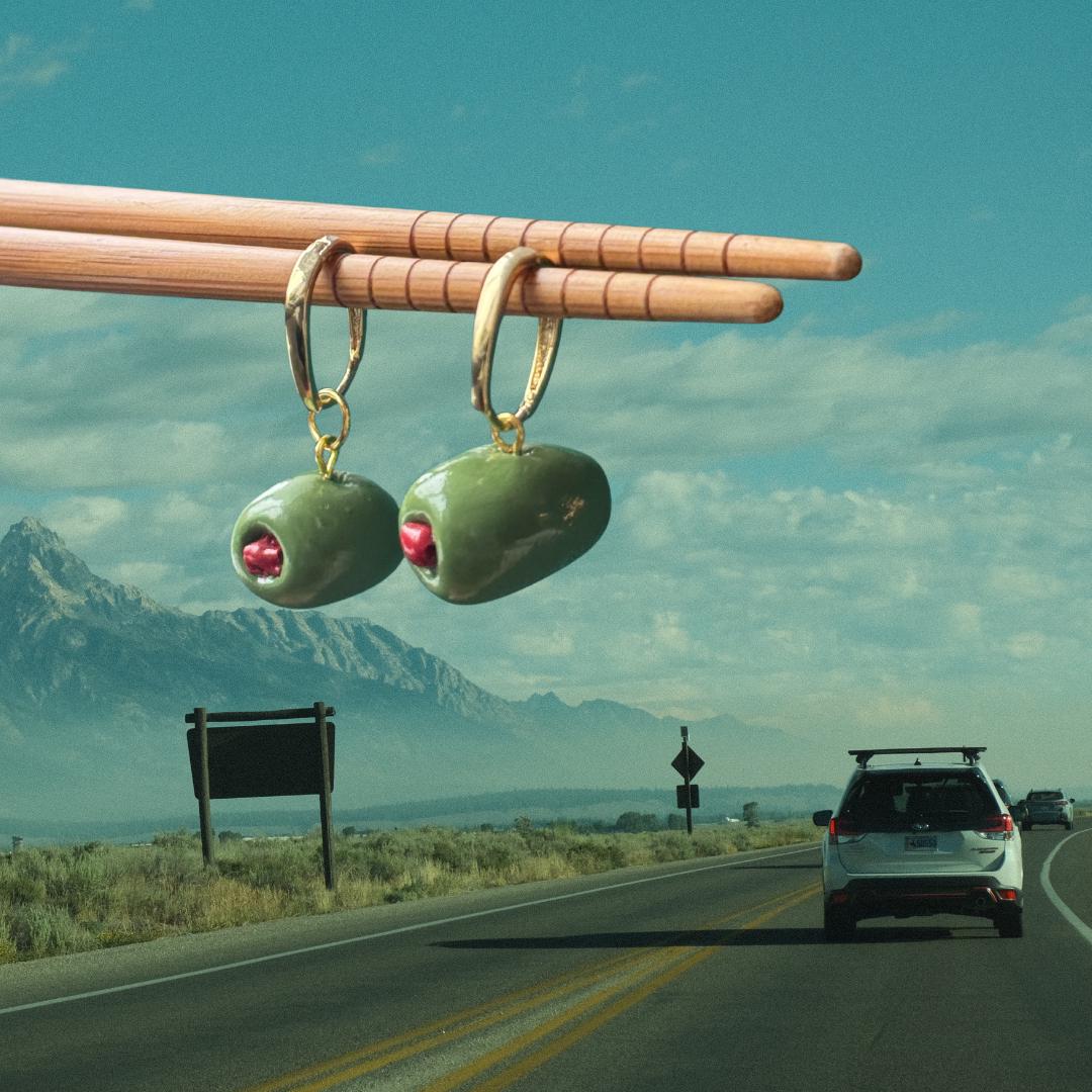 Olive Earrings