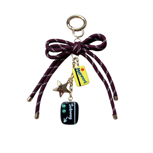 New Yorker Bag Charm