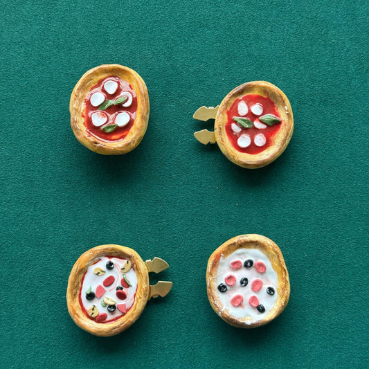 Pizza Button Covers