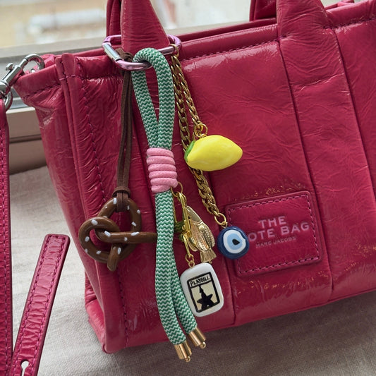 Pretzel Bag Charm