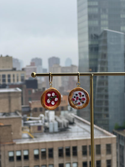 Pizza Charm Earrings