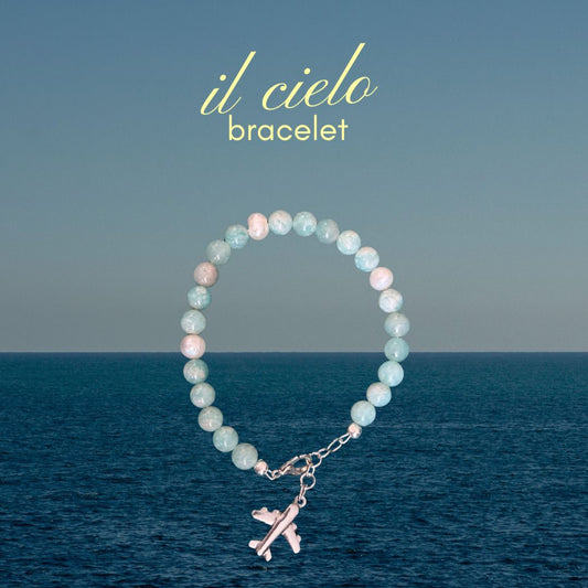 Il Cielo Bracelet - Amazonite + Freshwater Pearls